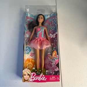 2012 Barbie Fairy Doll with Pink and Blue Outfit by Mattel product